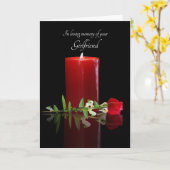 Beileid für den Verlust von Beileidsbekundungen vo Karte (Gelbe Blume)