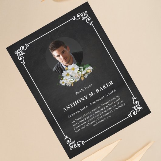 Beileid für die Beerdigung von Fotos mit weißem Ra