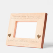 Beileid für Erinnerungen fehlte jenseits der Messg Geätzte Rahmen (Links)