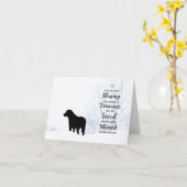 Beileid für Haustiere - Beileid für Haustiere Karte (Gelbe Blume)