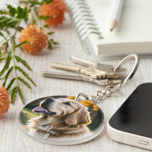 Beileid für Haustiere Schlüsselanhänger (Vorderseite rechts)