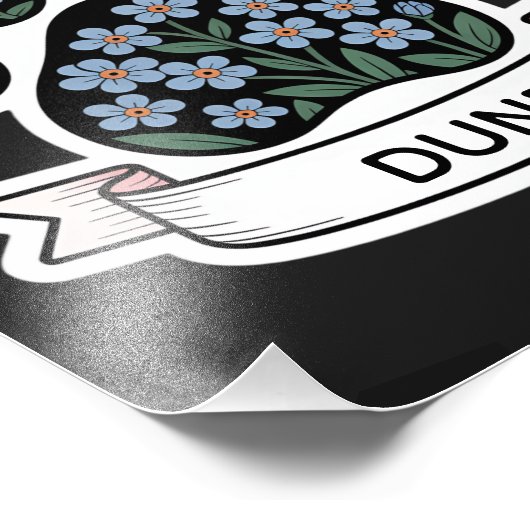 Beileid für Hunde-Gedenkstätte Verlust des Hauses Fotodruck (Ecke)