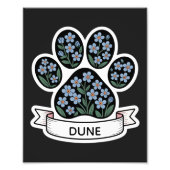 Beileid für Hunde-Gedenkstätte Verlust des Hauses Fotodruck (Vorne)