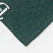 Beileid für Hunde-Memorial-Geschenk Personalisiert Fleecedecke (Ecke)