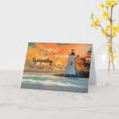 Beileid für Ihren Verlust Karte (Gelbe Blume)