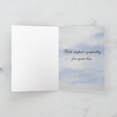 Beileid für Pferdeverlust Karte (Innenseite)