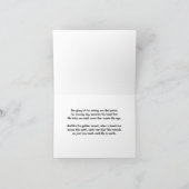 Beileid für Sonnenuntergang Karte (Innenseite)