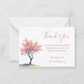 Beileid für weiche Hütte Mitteilungskarte (Vorderseite)