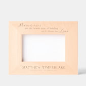 Beileid Geätzte Rahmen (Vorderseite)