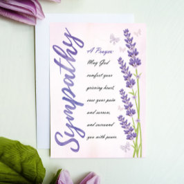 Beileid-Gebet für Ihre Karte