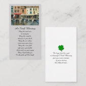 Beileid-Gedenkkarte segnen Visitenkarte (Vorne/Hinten)