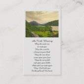 Beileid-Gedenkkarte Visitenkarte (Vorderseite)