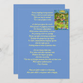 Beileid-Gedenkkind (Vorne/Hinten)