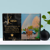 Beileid-Geschenk für Katzen oder Hunde Fotoblock