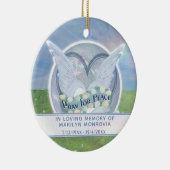 Beileid Geschenk Keramik Ornament (Rechts)