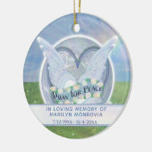 Beileid Geschenk Keramik Ornament (Links)