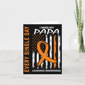 Beileid Geschenke Verlust Papa Orange Leukemia Awa Karte