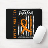Beileid Geschenke Verlust Papa Orange Leukemia Awa Mousepad (Mit Mouse)