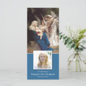 Beileid gesegnete Mary Beerdigung Danke Karte (Stehend Vorderseite)