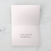 Beileid Gladiolus über die Alte Bibel Karte (Innenseite)