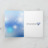 Beileid Golden Retriever Loss Karte (Innenseite)