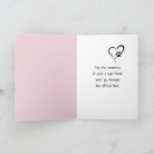 Beileid Golden Retriever Loss Karte (Innenseite)