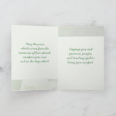 Beileid Grußkarte - anpassbare Vorlage (Innenseite)