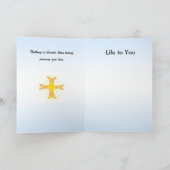 Beileid Grußkarte Karte (Innenseite)