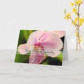 Beileid Grußkarte Karte (Gelbe Blume)