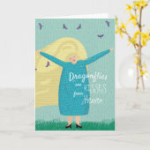 Beileid-Grußkarte (Leere) Karte (Gelbe Blume)