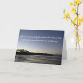 Beileid Grußkarten - Kostenvoranschlag Karte (Gelbe Blume)