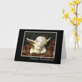 Beileid Guardian Angel Karte (Gelbe Blume)