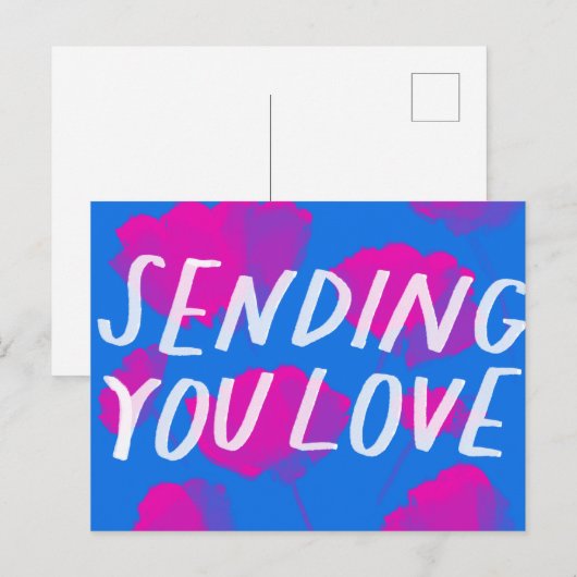 Beileid, gute Postkarte (Vorne/Hinten)