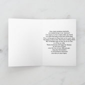 Beileid, Haustier, Spitz-Hund und Rosen-Karte Karte (Innenseite)