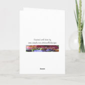 Beileid/Hund-Mama und Vater Karte (Rückseite)