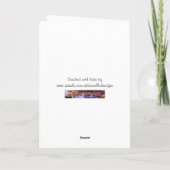 Beileid/Hund-Mama & Vater-Karte Karte (Rückseite)