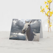 Beileid im Loss - Reitstall Karte (Gelbe Blume)