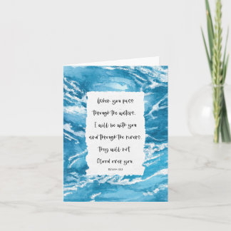 Beileid Inspiration Bibel Verse Ozean Karte