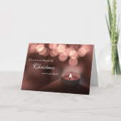 Beileid kardiert Heartfelt Wünsche des Feiertagskarte (Vorderseite)