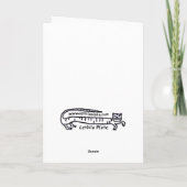 Beileid Karte (Rückseite)