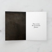 Beileid Karte (Innenseite)