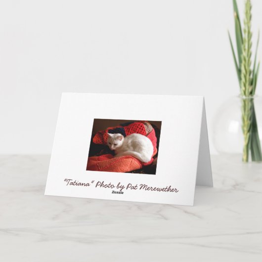 Beileid Karte (Rückseite)