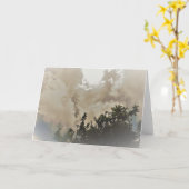 Beileid Karte (Gelbe Blume)