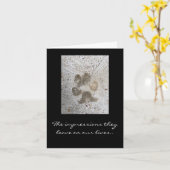 Beileid Karte (Gelbe Blume)