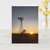 Beileid Karte (Gelbe Blume)