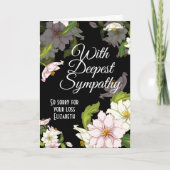 Beileid Karte (Vorderseite)