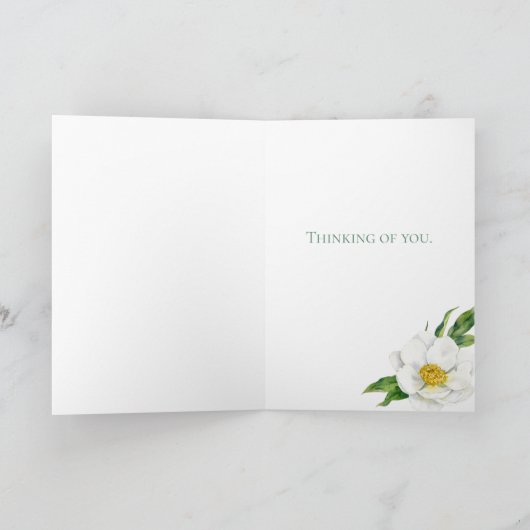 Beileid Karte (Innenseite)