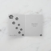 Beileid Karte (Innenseite)