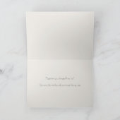 Beileid Karte (Innenseite)