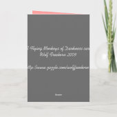 Beileid Karte (Rückseite)